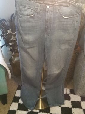 Levi's Men's Straight Jeans in Faded Gray-Blue